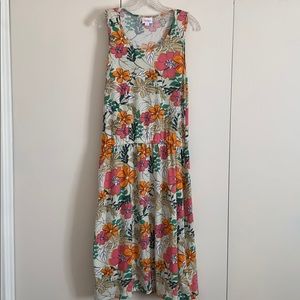 NWOT Large LuLaRoe Summer Sleeveless Dress